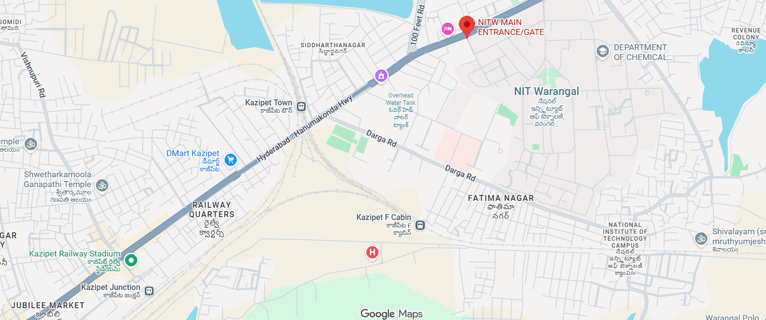 NIT Warangal mapview